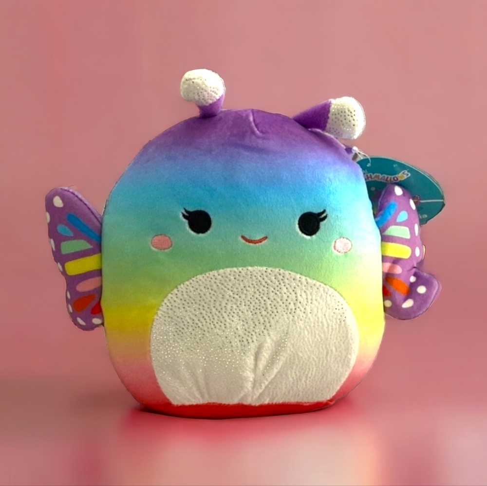 NWT Squishmallows Estephania butterfly stuffed plush.